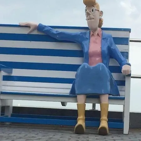 شقة Studio De Strandloper Met 1 Zetelbed En 1 Bedkast